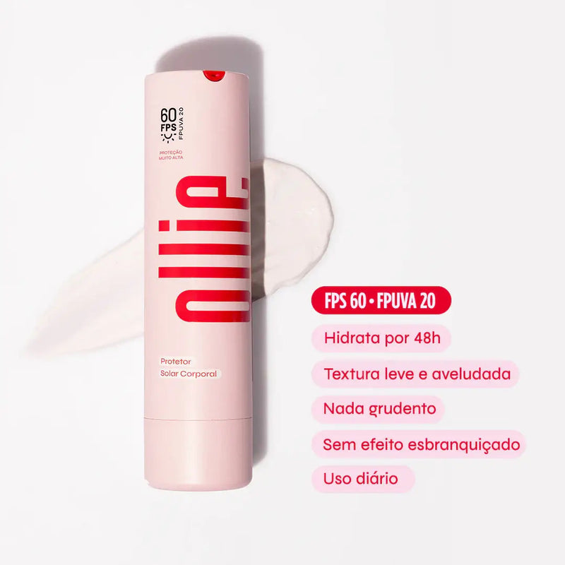 Protetor Solar Hidratante Corporal FPS 60