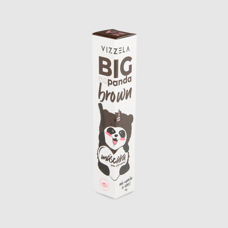 Máscara Big No Panda Brown - Marrom