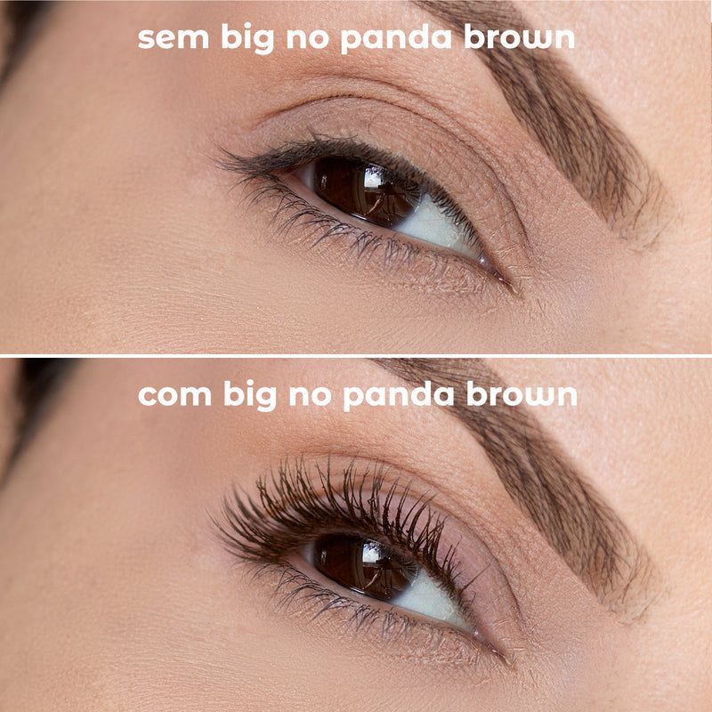 Máscara Big No Panda Brown - Marrom