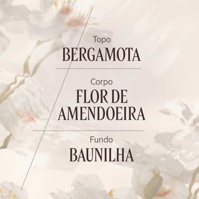 Mist Perfumado Corpo e Cabelo Amêndoa 100mL