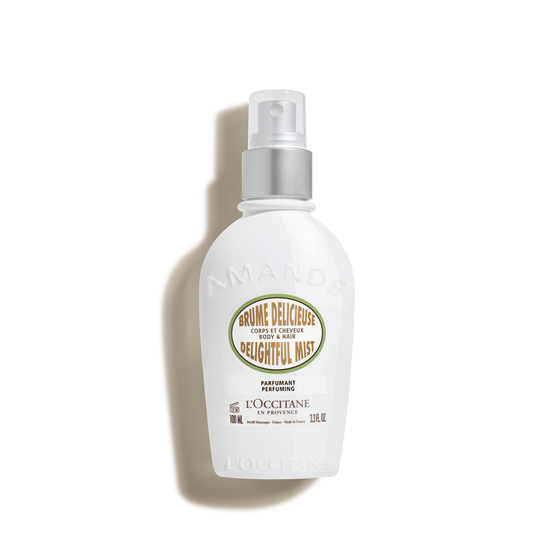 Mist Perfumado Corpo e Cabelo Amêndoa 100mL