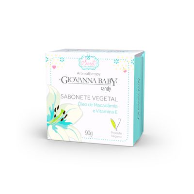 Sabonete Vegetal Quadrado Candy 90G