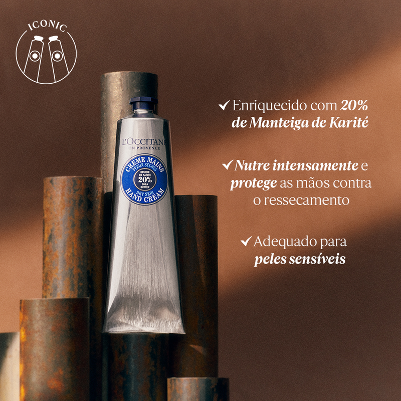 Creme para Mãos Karité 150ml