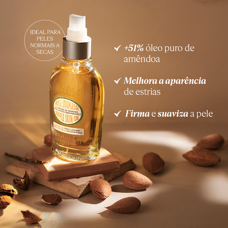 Óleo Firmador Hidratante Amêndoa 100ml
