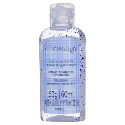Álcool em Gel Higienizante Blue 60ml 70º GL | 70º INPM