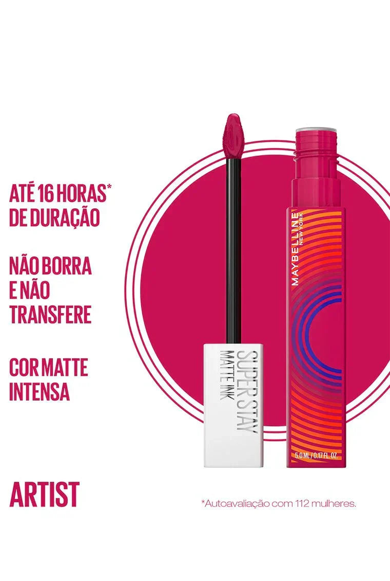 BATOM LÍQUIDO MAYBELLINE NY SUPER STAY MATTE INK MUSIC COLLECTION