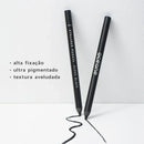 Lápis para Olhos Preto - Eyeliner Super Black Purple 1,2g
