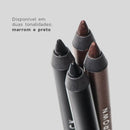 Lápis para Olhos Preto - Eyeliner Super Black Purple 1,2g