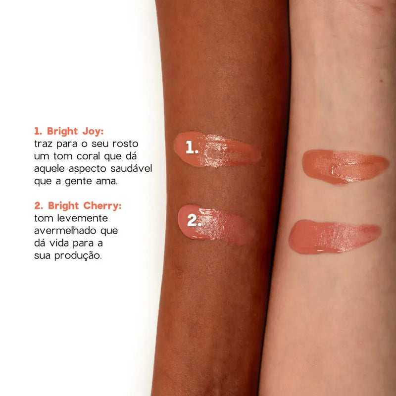 Blush Líquido Laranja - Flush Blush And Eyeshadow 4you 10g