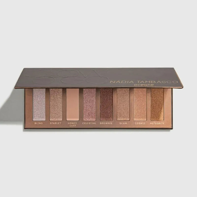 Paleta de Sombras + Esponja de Maquiagem Flat Drop Edition (2 Produtos)