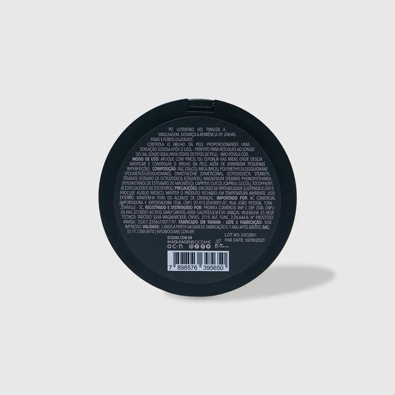 Pó Compacto Translúcido - Retouch My Glam  Edition 8g