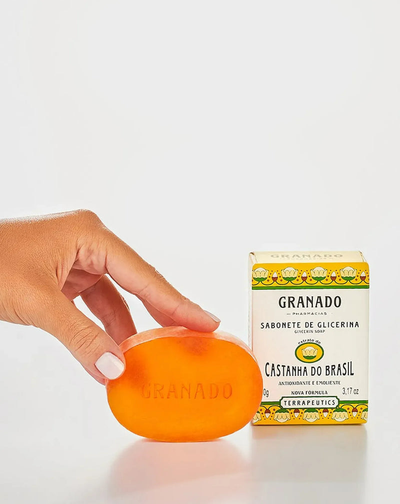 Sabonete em Barra de Glicerina Castanha do Brasil 90g