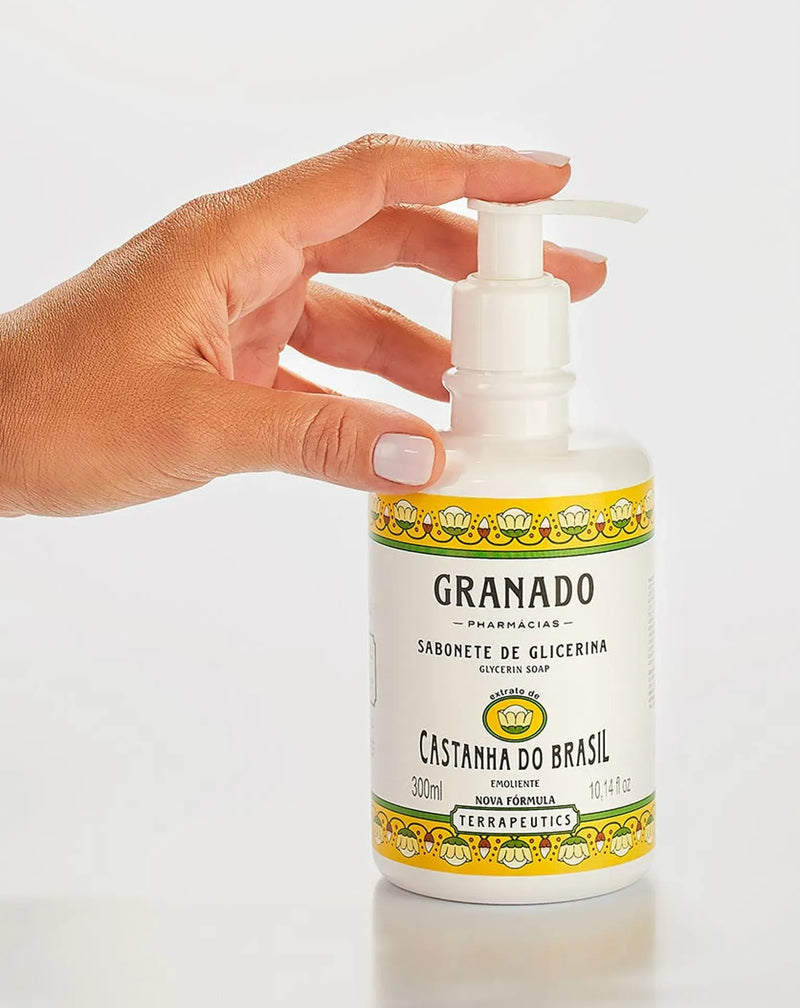 Sabonete Liquido de Glicerina Castanha do Brasil 300ml