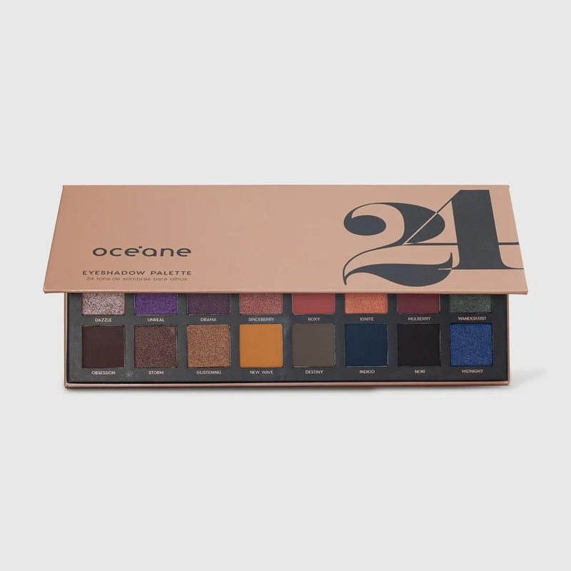 Paleta de Sombras 24 Cores - 24 Eyeshadow Palette 28g