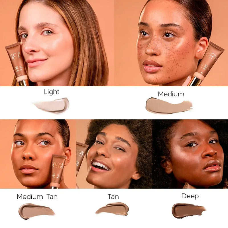 Primer Iluminador Facial Claro Nádia Tambasco - Glow Skin Light 30ml