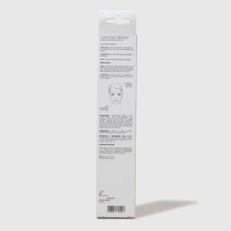Pincel para Base e Contorno - Cupcake Brush Ocn1