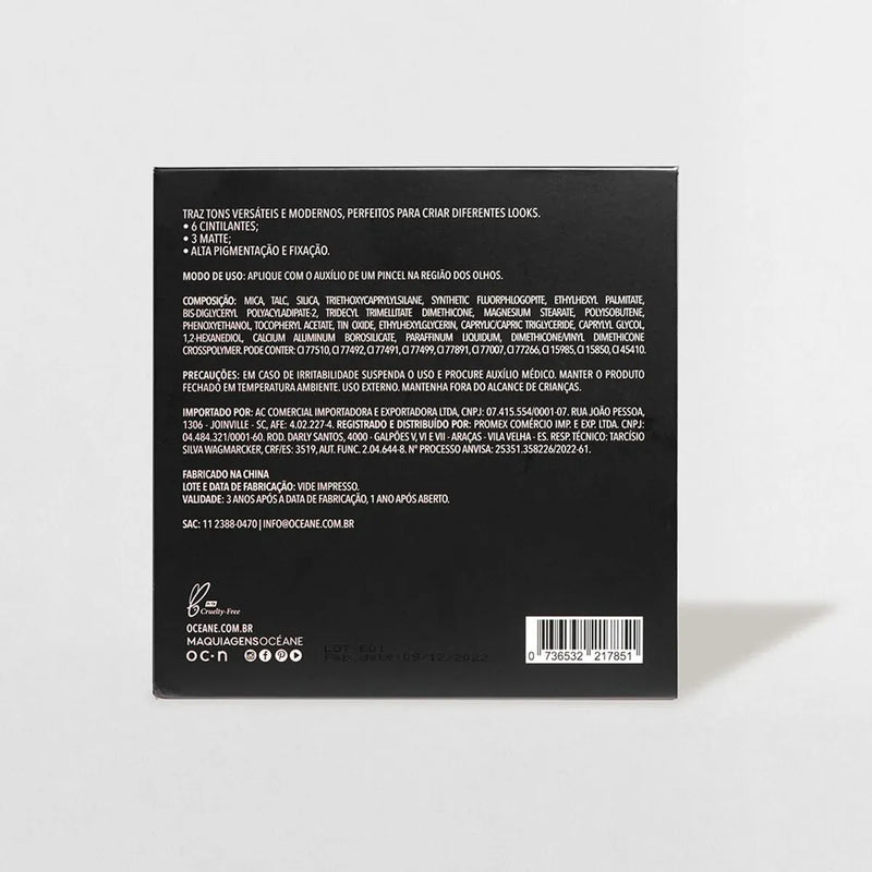 Paleta de Sombras - Unique Palette Edition 25g