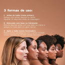 Primer Iluminador Facial Claro Nádia Tambasco - Glow Skin Light 30ml