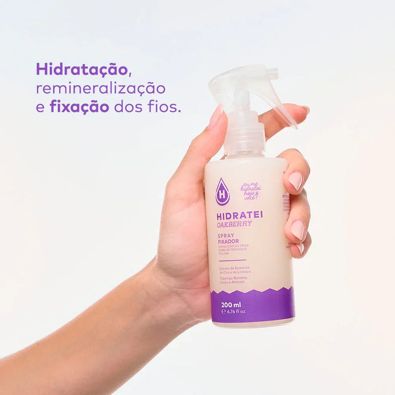 Kit Finalizador + Shampoo + Condicionador OAKBERRY