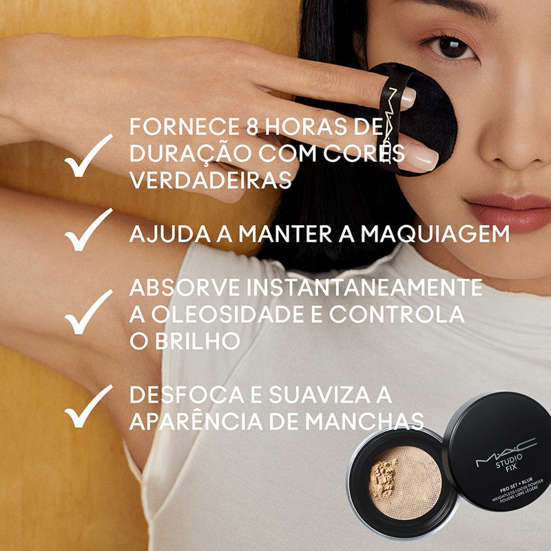Pó Solto Studio Fix Pro Set + Blur