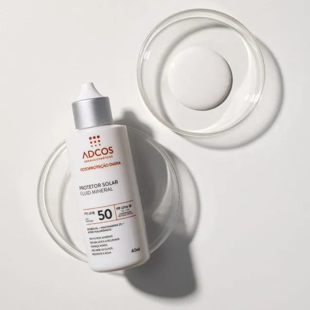 Protetor Solar Fluid Mineral FPS 50 - Incolor - 40ml